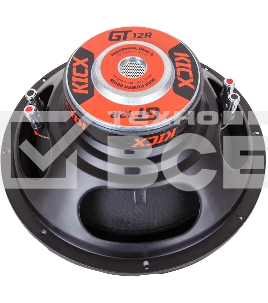 Сабвуфер автомобильный Kicx GT-12R 300Вт пассивный (30см/12