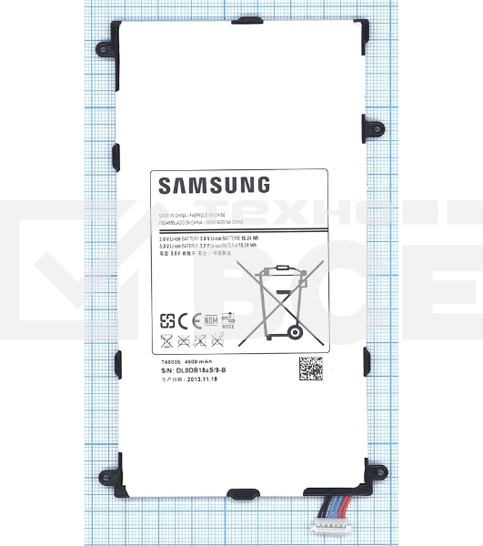 Аккумуляторная батарея T4800E для Samsung Galaxy Tab Pro 8.4 SM-T325 3.8V 18.24Wh