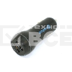 Автомобильное зарядное устройство AMPERIN CCB-2USB USB 1 DC 5V/2.1A USB 2 5V/1A Черный, фото2