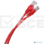Патчкорд литой 'Aopen' UTP кат.5е 15м красный , фото4