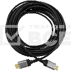 Кабель аудио-видео Digma HDMI (m)/HDMI (m) 10м. позолоч.конт. черный (HDMI-AOC2.1-10), фото4