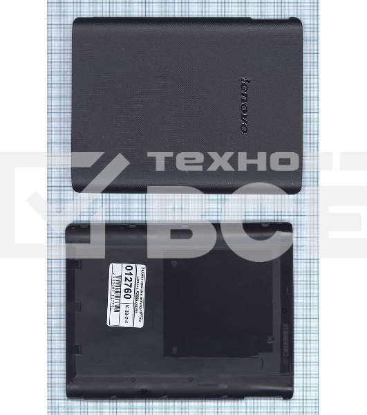 Задняя крышка аккумулятора для Lenovo A3000, серая