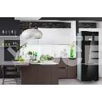 Холодильник Bosch KGN49LB30U черный двухкамерный 330/105л морозилка снизу, No Frost, фото7