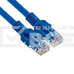Патч-корд ExeGate UTP-RJ45-RJ45-C6-1M-BL, UTP, cat.6, 1м, синий, фото3