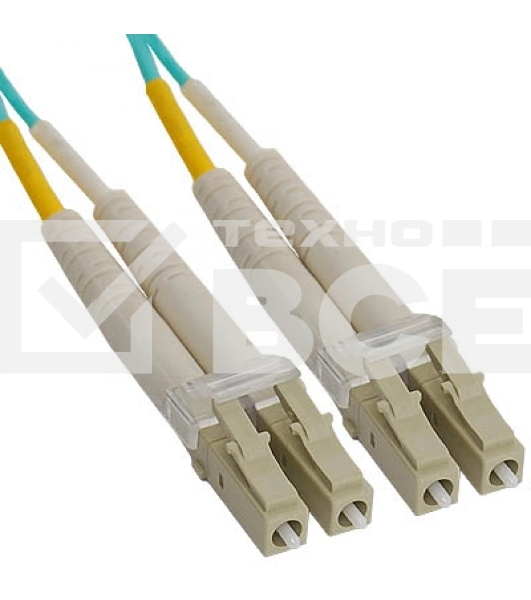 Кабель Патч-корд Lanmaster LAN-2LC-2LC/OM3-10 2x50/125 OM3 LC дуплекс-LC дуплекс 10м LSZH голубой