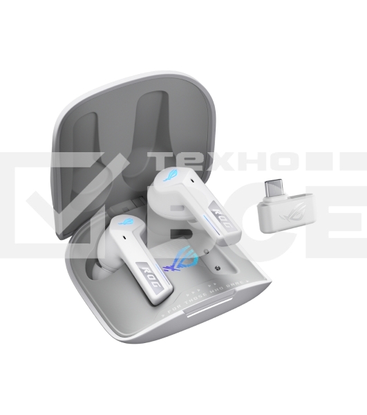 Гарнитура ASUS R55ES ROG CETRA TWS SPEEDNOVA WHT/UN (90YH03Y0-BTUA10) 