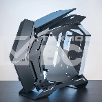 Корпус без блока питания JONSBO MOD-3, Full-Tower, TG, no fans, 2xUSB-A 3.0, EATX, ATX, mATX, mITX Black, фото5