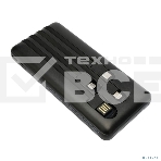 Портативный аккумулятор Gembird GPB-10C, 10000мА·ч, 2A, 4 встроенных кабеля, черный, фото6