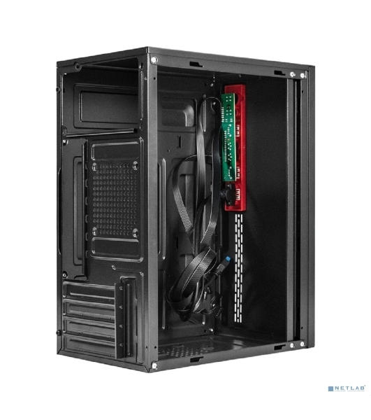 Компьютерный корпус Minitower ExeGate EX298810RUS BAA-403U2 (mATX, без БП, 1*USB+2*USB 3.0, HD Audio, черный)