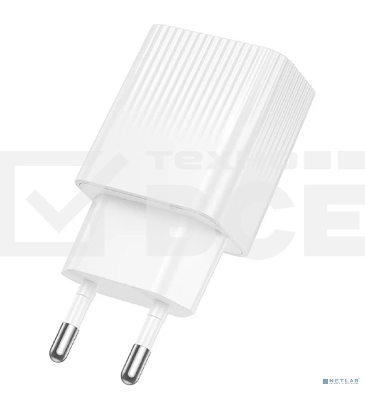 Сетевое зарядное устройство BOROFONE BAS71A/Сетевое ЗУ/1 USB/Выход: 10.5W/белый
