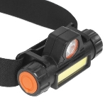 Налобный фонарь RITTER 56206 5 LED COB 5Вт+3Вт/1200мА·ч/210Лм/IP44 черный, фото4