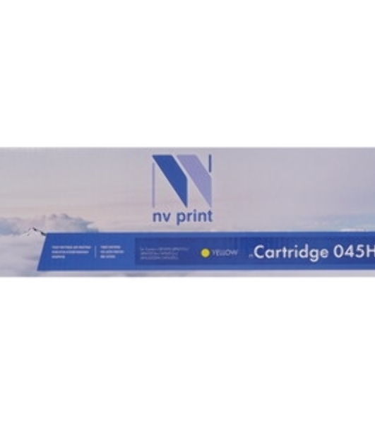 Картридж лазерный NVPrint совместимый NV-045H Yellow для Canon i-SENSYS LBP611Cn/LBP613Cdw/MF631Cn/MF633CDW/MF635Cx (2200k)