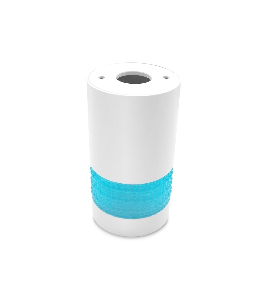 Светильник Ambrella light TN371 SWH/BL белый песок/голубой GU5.3 D65*117