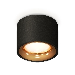 Светильник Ambrella Light XS7511024 SBK/PYG черный песок/золото желтое полированное MR16 GU5.3 (C7511, N7014), фото4