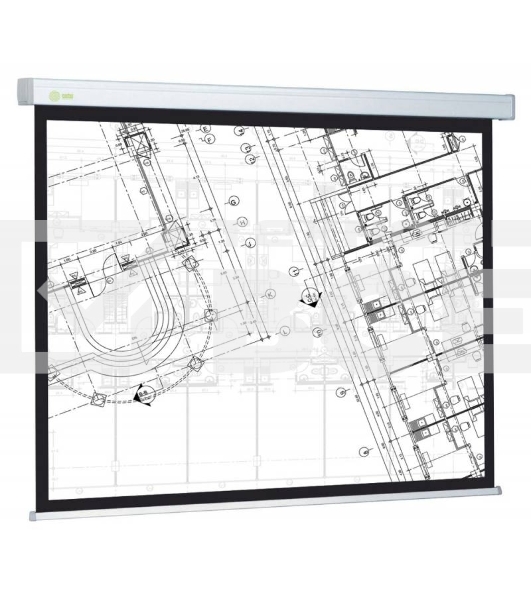 Экран Cactus 124.5x221см Wallscreen CS-PSW-124x221 16:9 настенно-потолочный рулонный белый