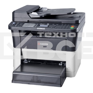 МФУ лазерный Kyocera Ecosys FS-1125MFP (1102M73RU0/1102M73RUV/1102M73RU2/1102M73NX2/1102M73DZ2), A4, ч/б, печ. до 25 стр/мин., скан. до 18 стр/мин. (ч/б) 6 стр/мин. (цвет), 600 x 600 dpi, USB, RJ-45