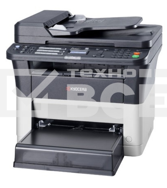 МФУ лазерный Kyocera Ecosys FS-1125MFP (1102M73RU0/1102M73RUV/1102M73RU2/1102M73NX2/1102M73DZ2), A4, ч/б, печ. до 25 стр/мин., скан. до 18 стр/мин. (ч/б) 6 стр/мин. (цвет), 600 x 600 dpi, USB, RJ-45