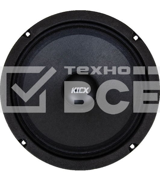 Колонки автомобильные Kicx LL80 (без решетки) 300Вт 97дБ 4Ом 20см (8дюйм) (ком.:2кол.) широкополосные однополосные