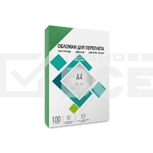 Обложки для переплета картонные ГЕЛЕОС А4, тиснение под 