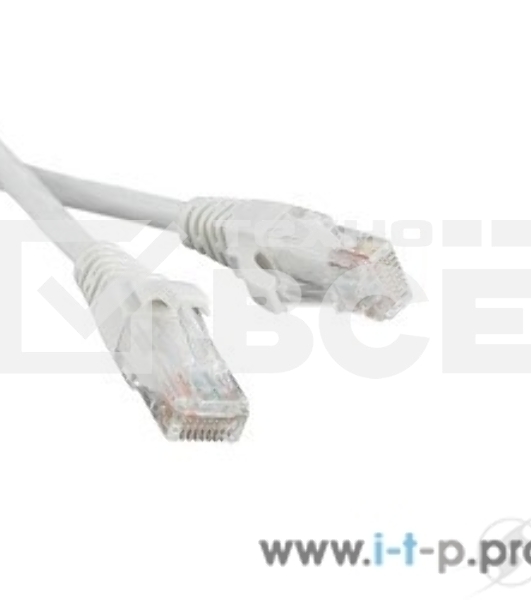 Патч-корд Hyperline U/UTP, Cat.5e, LSZH, 2 м, белый PC-LPM-UTP-RJ45-RJ45-C5e-2M-LSZH-WH