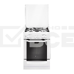 Плита газовая Gefest ПГ 6100-02 белый, конфорок 4 шт, духовка 52 л, 60 см x 85 см x 60 см, фото 1