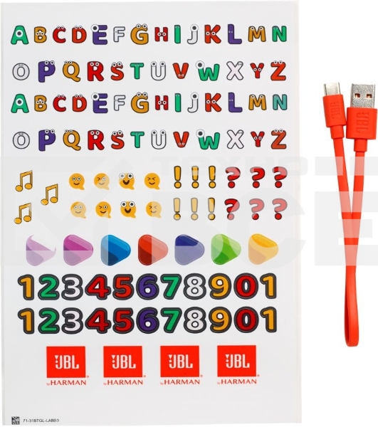 Наушники детские JBL JR 310BT (накладные), красный