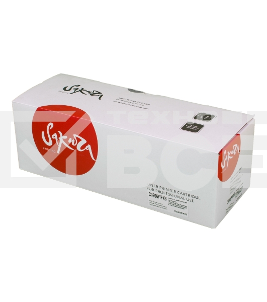 Картридж лазерный Sakura C3906A/FX3 для HP LJ 5L/6L/3100/3150/1100, Canon L200/L250/L300/MP-L90, черный 2500 к.