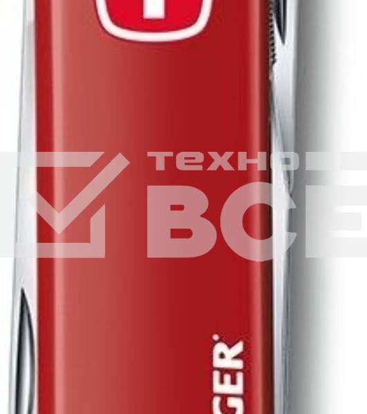 Нож перочинный Victorinox Wenger (0.6423.91) 65мм 7 функций красный карт.коробка