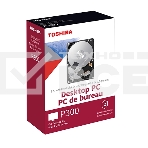 Жесткий диск Toshiba SATA-III 6Tb HDWD260UZSVA P300 (5400rpm) 128Mb 3.5