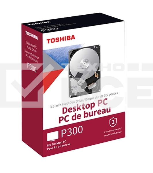 Жесткий диск Toshiba SATA-III 6Tb HDWD260UZSVA P300 (5400rpm) 128Mb 3.5
