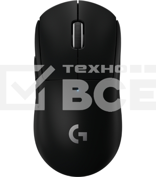 Мышь беспроводная Logitech G PRO X SUPERLIGHT черный, 25600 dpi, радиоканал, USB, кнопки - 5