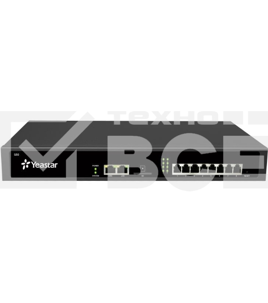 АТС Yeastar S50 поддержка FXO, FXS, GSM, BRI, шт