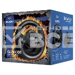 Руль SVEN GC-W300 (педали, вибро, лепестки, D-pad, 10 кл, резин. вставки, PC, цифр. и аналог., фото17