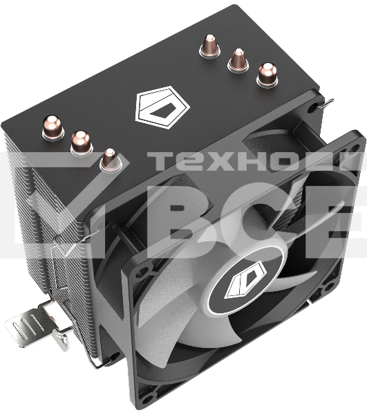 Кулер CPU ID-Cooling SE-903-SD V3 черный 92мм алюминий+медь 2000rpm 23.1db 3-pin 130W 123мм