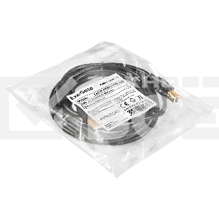 Кабель USB 2.0 ExeGate EX-CCF-USB2-AMBM-2.0 (Am/Bm, 2,0м, 2 фильтра)