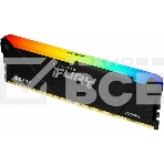 Оперативная память Kingston Fury Beast, DDR4, 64GB (4x16GB), 3200MHz, CL16, с радиатором, RGB, чёрный, фото4