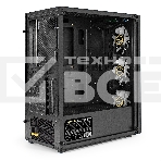 Корпус Miditower ExeGate EVO-8227-NPX600 (ATX, БП 600NPX с вент. 12см, 2*USB+1*USB3.0+HD Audio, черный, 3 вент. RGB, закаленное стекло), фото3