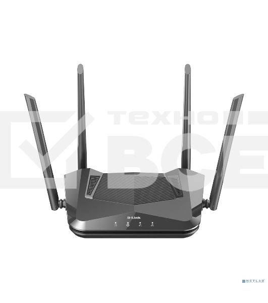 Двухдиапазонный гигабитный Wi-Fi 6 маршрутизатор D-Link DIR-X1530/RU/A1A AX1500 (466526)