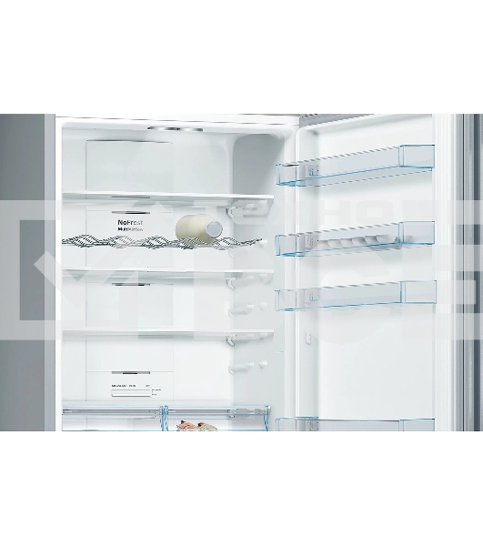 Холодильник Bosch KGN49LB30U черный двухкамерный 330/105л морозилка снизу, No Frost
