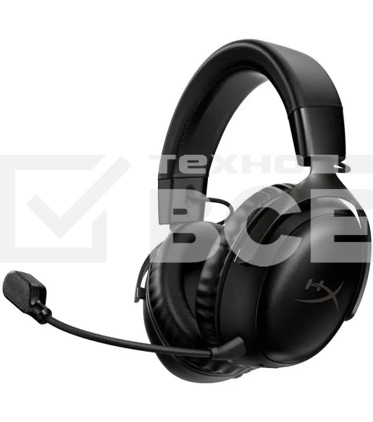 Наушники с микрофоном HyperX Cloud III черный мониторные Radio оголовье (77Z45AA)