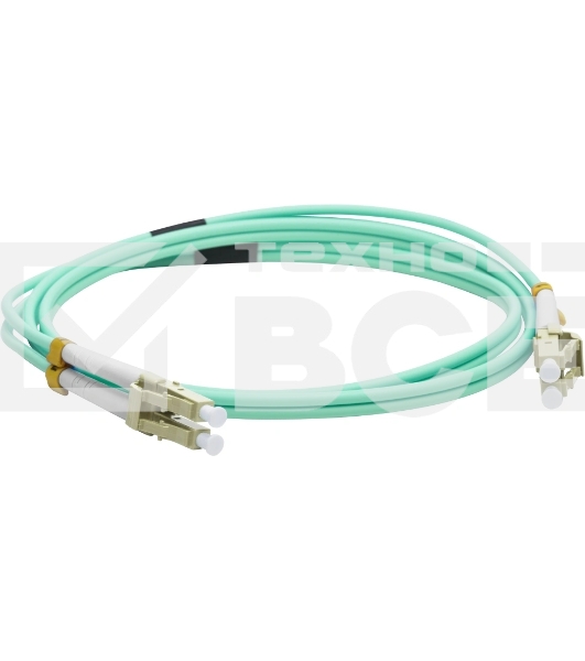 Кабель Патч-корд Lanmaster LAN-2LC-2LC/OM3-10 2x50/125 OM3 LC дуплекс-LC дуплекс 10м LSZH голубой