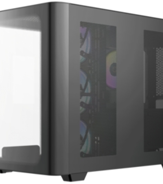 Компьютерный корпус Ocypus Iota C70 BK Curve ARGB Digital (Iota-C70-BKD400CD-GL)