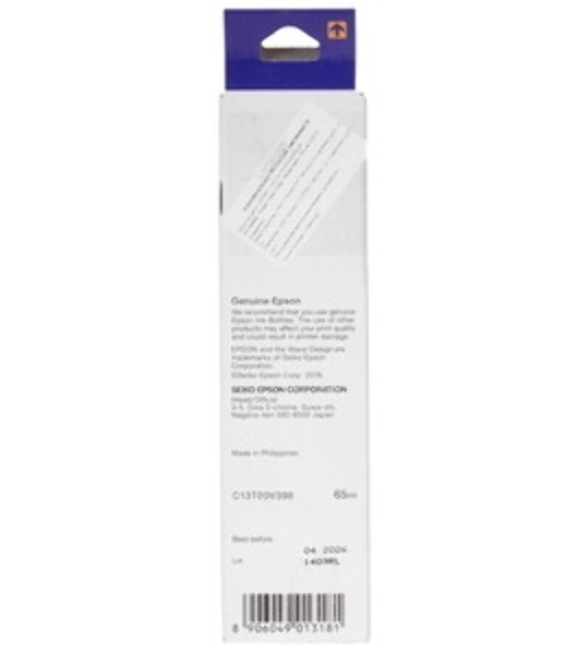 Чернила Epson C13T00V398 пурпурный (65 мл) для L11050, L1110, L1210, L3101, L3110, L3156, L3210, L3215, L3216, L3250, L3256, L3258, L3260, L3550, L3556, L5290