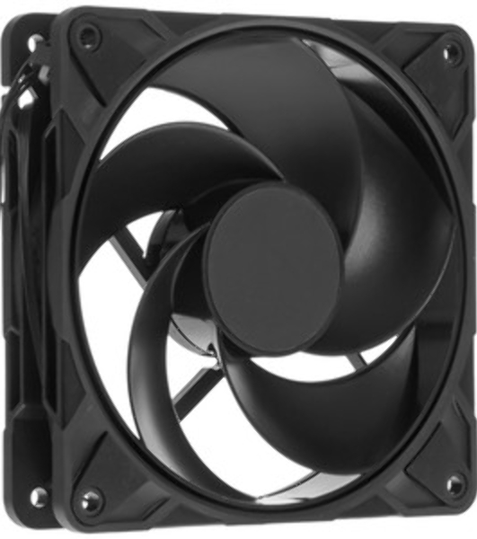 Вентилятор корпусной Arctic P12 Pro Reverse, 120 мм, 500-3000 об/мин, 4-pin PWM, без подсветки