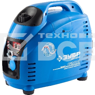 Электрогенератор бензиновый инверторный Зубр ЗИГ-1200, 1.2 кВт, 94 дБ, 18.8 кг