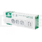 Удлинитель с USB зарядкой Harper UCH-330 White, фото3
