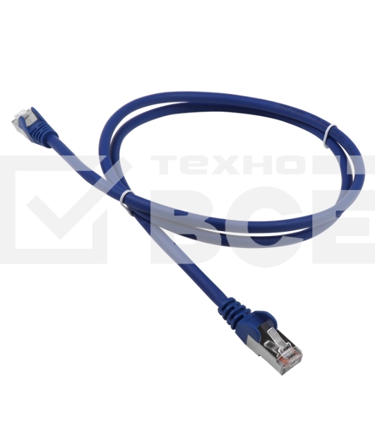 Патч-корд LANMASTER LSZH FTP кат.5e, 3.0 м, синий