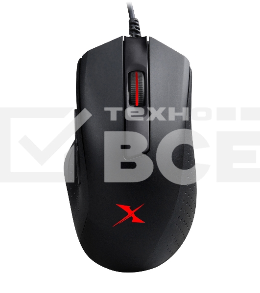 Мышь проводная A4Tech Bloody X5 Pro черный, 16000 dpi, USB, кнопки - 9