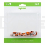 Универсальная клемма 2-х проводная, 20 штук (серия 221-412), фото 1