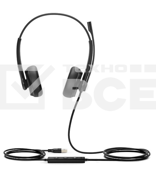 Гарнитура проводная Yealink UH34 Dual UC